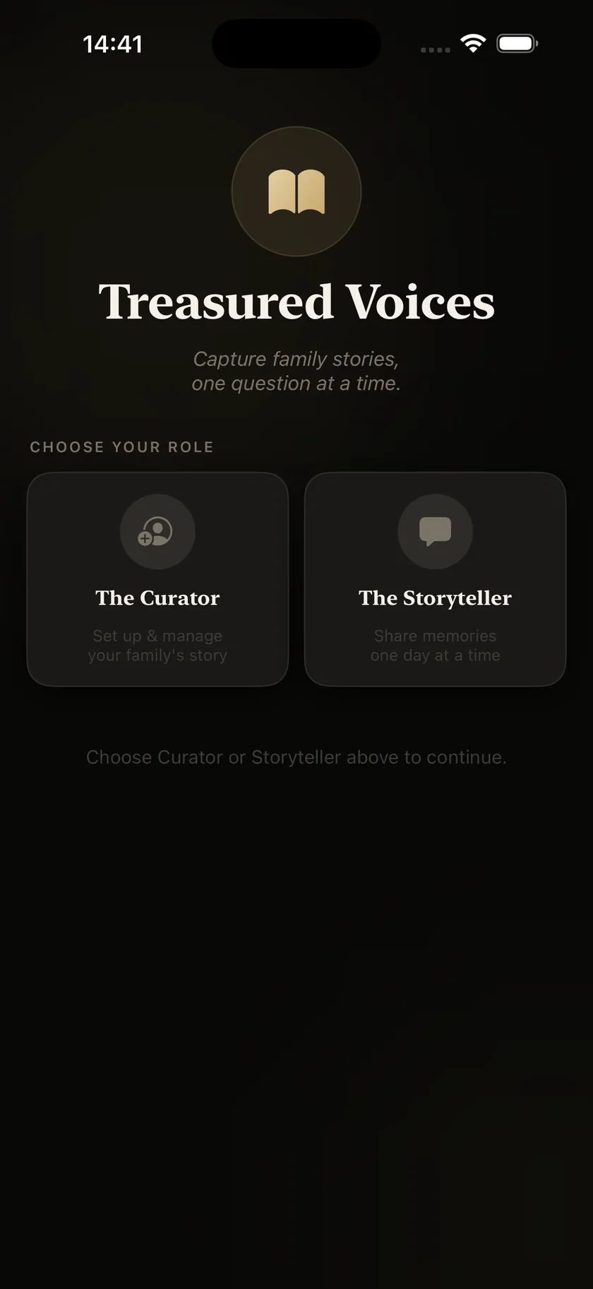 Choose Your Role